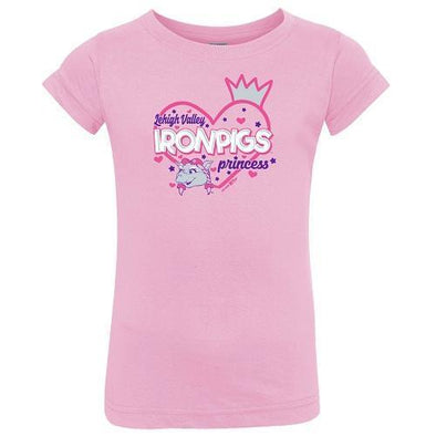 Lehigh Valley IronPigs Girls Toddler Princess Tee