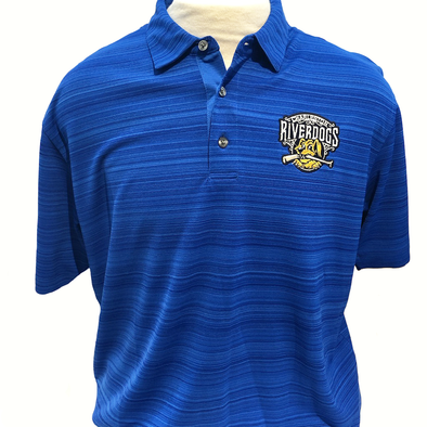 Charleston RiverDogs Primary Logo Blue Polo