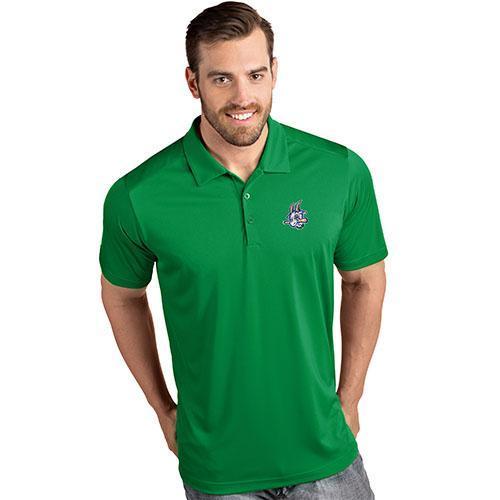 Hartford Yard Goats Antigua Primary Polo in Kelly Green