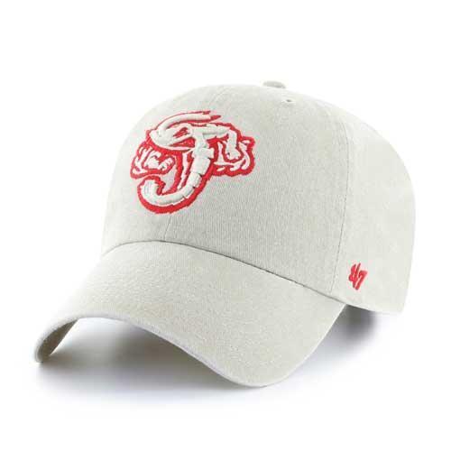 Jacksonville Jumbo Shrimp '47 Portsmouth Ladies Clean Up Adjustable Cap