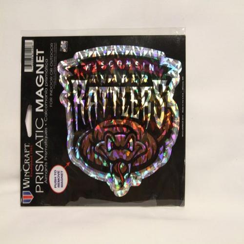 Wisconsin Timber Rattlers Primary Prism Magnet