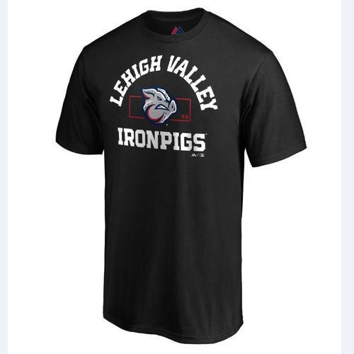 Lehigh Valley IronPigs Primary Objective Black Tee