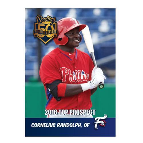 Reading Fightin Phils Phillies Futures Game Top 25 Prospect Card Set