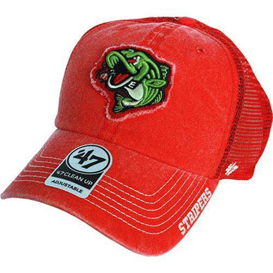 Gwinnett Stripers '47 Red Burnstead Cap