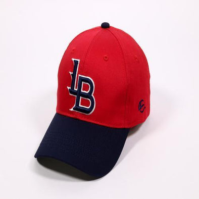 Louisville Bats Adult Infielder Cap Structured Red
