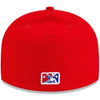 Auburn Doubledays New Era 59FIFTY Red Cap