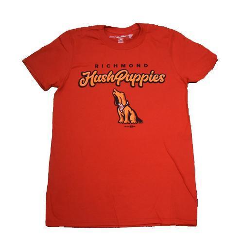 Richmond Flying Squirrels Richmond Hushpuppies Dog Logo Tee