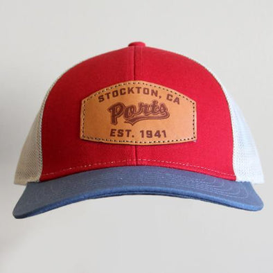 Stockton Ports Leather Patch