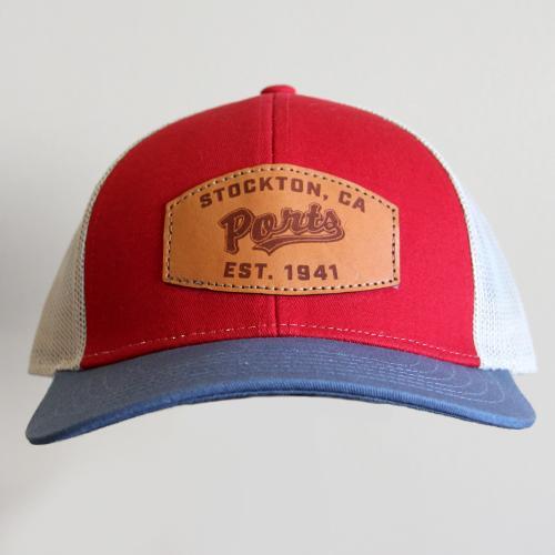 Stockton Ports Leather Patch