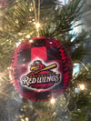 Rochester Red Wings Red Flannel Ornament