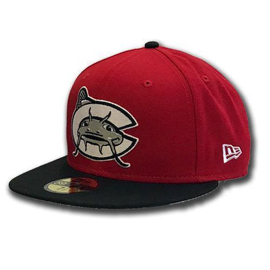 Carolina Mudcats Red New Era 5950 On Field Cap