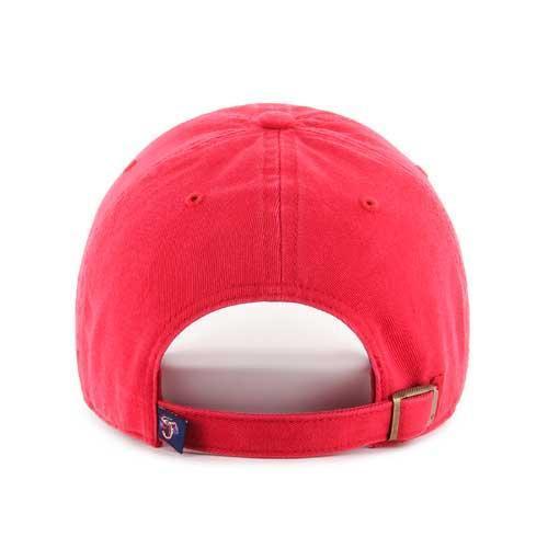 Jacksonville Jumbo Shrimp '47 Red Home Clean Up Adjustable Cap