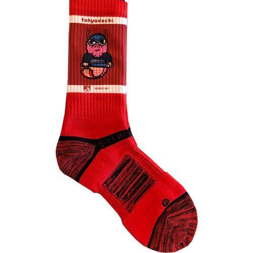 Jacksonville Jumbo Shrimp Tokyodachi Red Scampi Socks