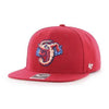 Jacksonville Jumbo Shrimp '47 Red Home Snapback Cap