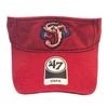 Jacksonville Jumbo Shrimp '47 Red Visor