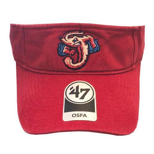 Jacksonville Jumbo Shrimp '47 Red Visor