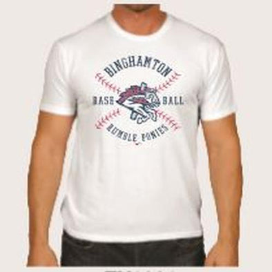 Retro Brand White Tee