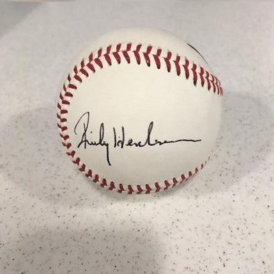 Nashville Sounds Rickey Henderson Autographed Baseball