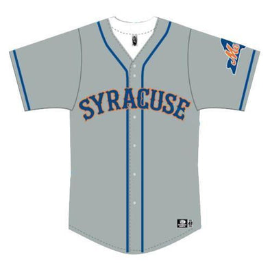 Syracuse Mets OT Road Replica Jersey