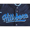 OT Sports Replica Road Jersey, Navy, Hillsboro Hops