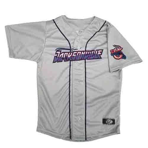 Jacksonville Jumbo Shrimp OT Sports Adult Road Replica Jersey