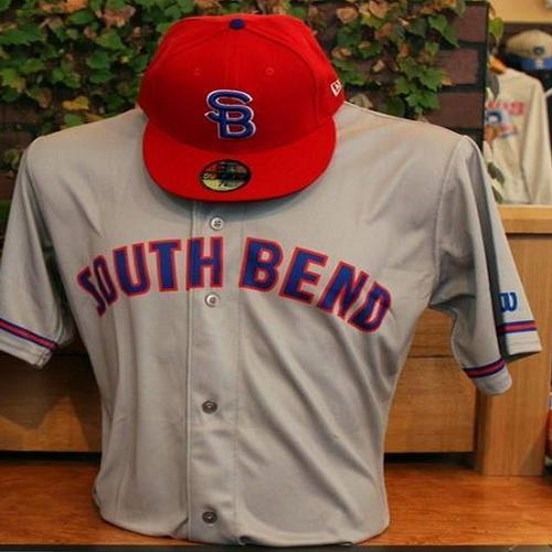 South Bend Cubs Authentic Road Jersey