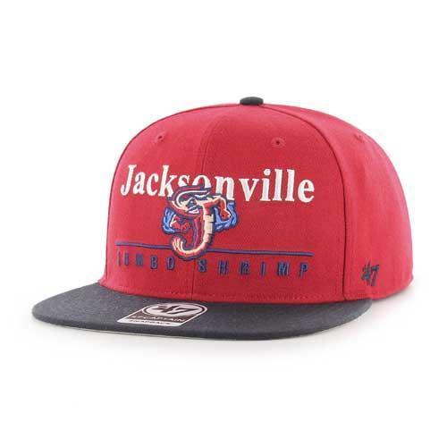 Jacksonville Jumbo Shrimp '47 Rosemont Captain Snapback Cap