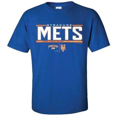 Syracuse Mets BR Royal Affiliate T-shirt