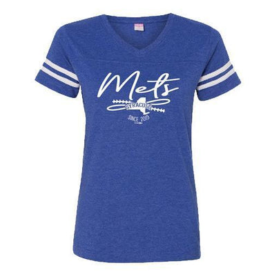 Syracuse Mets BR Royal Ladies Sporty Tee