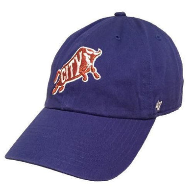 Durham Bulls 47 Brand Royal Bull City Clean Up