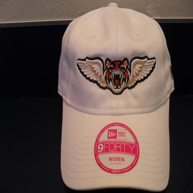 Lakeland Flying Tigers Ladies New Era Adj Hat White