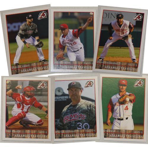 Arkansas Travelers 2014 Team Card Set