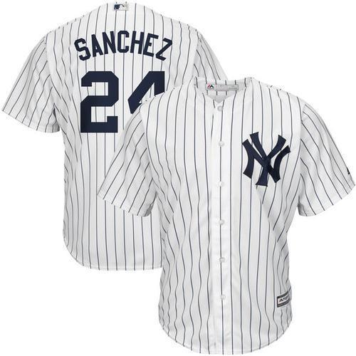 Scranton/Wilkes-Barre RailRiders #24 Gary Sanchez New York Yankees Replica Jersey