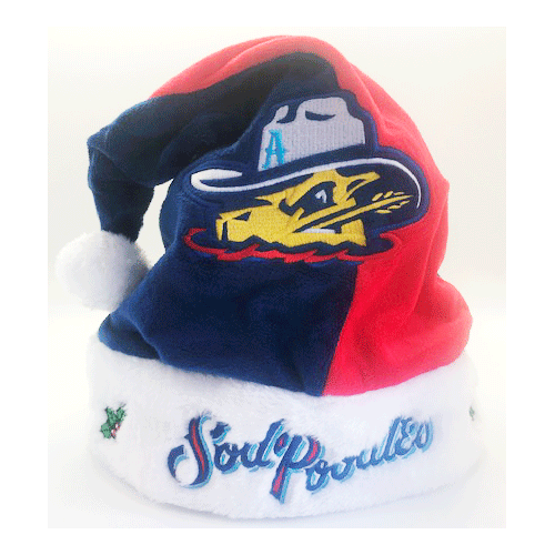 Amarillo Sod Poodles Christmas Santa Hat