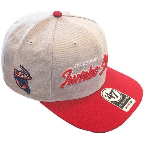 Jacksonville Jumbo Shrimp '47 Street Script Snapback Cap