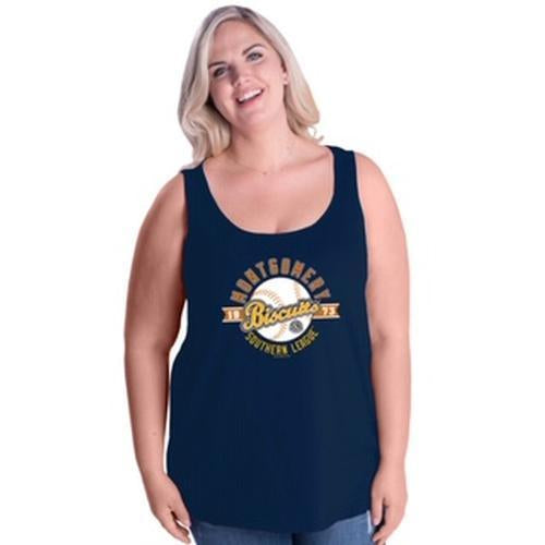 Montgomery Biscuits Curvy Premium Jersey Tank