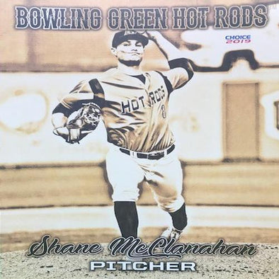 Bowling Green Hot Rods Shane McClanahan 8x10 Sports Card