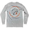 Durham Bulls Gray Stamp Long Sleeve