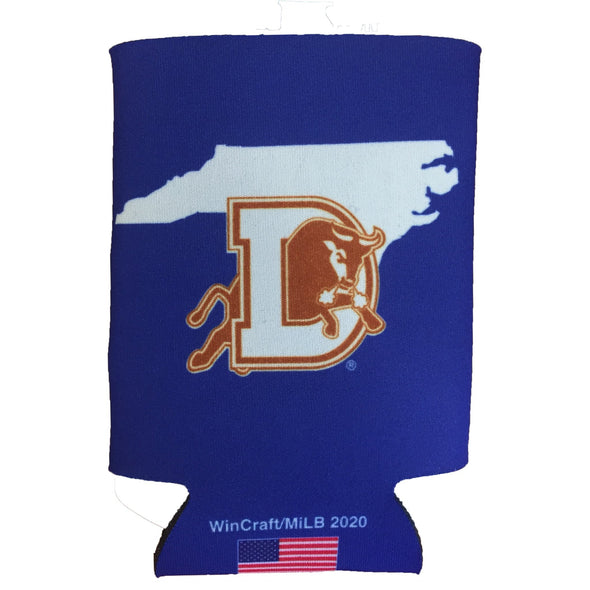 Durham Bulls D Logo State Koozie