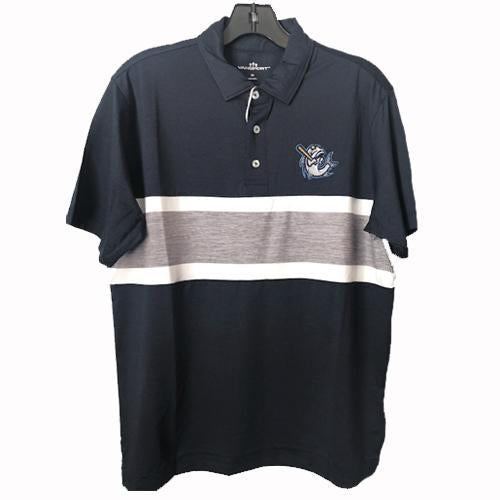 Tampa Tarpons Tampa Tarpons Tampa Tarpons Striped Polo