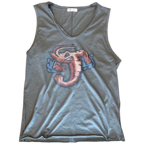 Jacksonville Jumbo Shrimp '47 Ladies Submarine Fader Tanktop