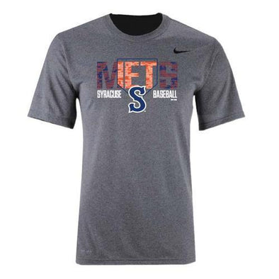 Syracuse Mets Nike Grey DriFit Syr Mets T-shirt