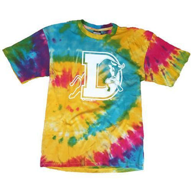 Durham Bulls Tie Dye D Logo T-Shirt