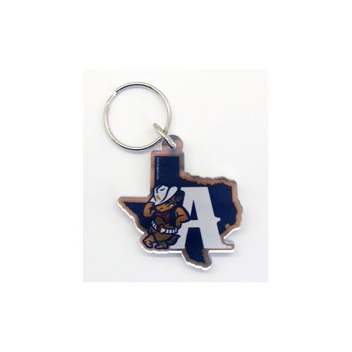 Amarillo Sod Poodles Acrylic Texas Lean A Keychain