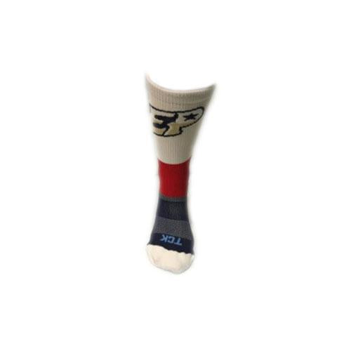 El Paso Chihuahuas SOCK- TEXAS FLAG EP LOGO