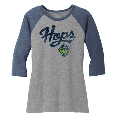 108 Stitches Women's 3/4 Sleeve, Hillsboro Hops