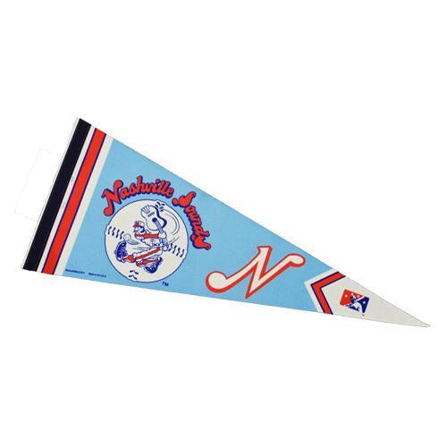 Nashville Sounds Throwback Pennant