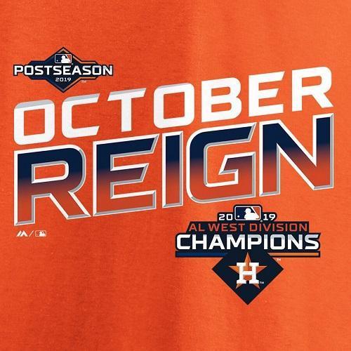 Round Rock Express Houston Astros October Reign Playoff Locker Room Tee
