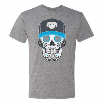 Lake Elsinore Storm Cadejos Sugar Skull Tee - Gray
