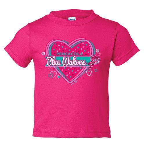 Pensacola Blue Wahoos Bimm Ridder Toddler Adrienne Tee